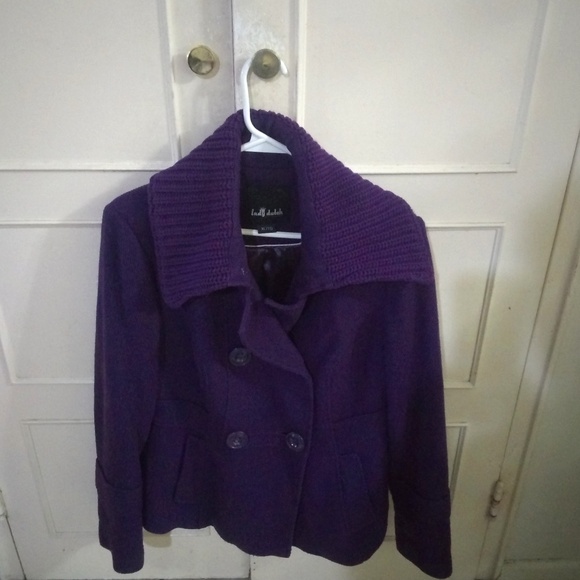 Women's Fall/Winter Peacoat Purple - Picture 1 of 1